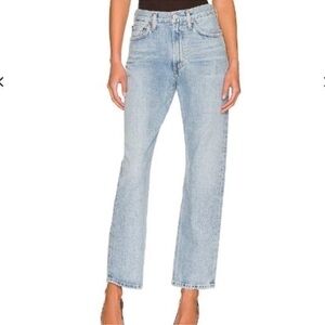 NWT Agolde Mia Mid Rise Straight jeans size 31 Revolve